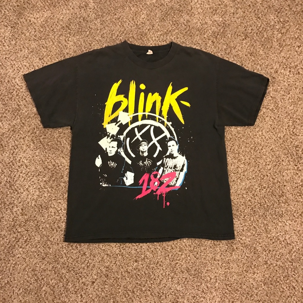 Blink 182 Graphic Band Tee